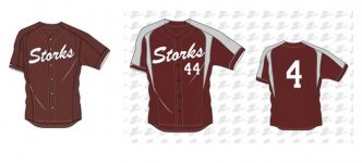 Storks shirt (rechts optioneel voor selectieteams, links voor alle teams)